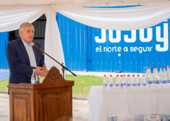 Morales inauguró la ampliación de la planta de Xuma para el procesamiento de agua gasificada y depósito de productos