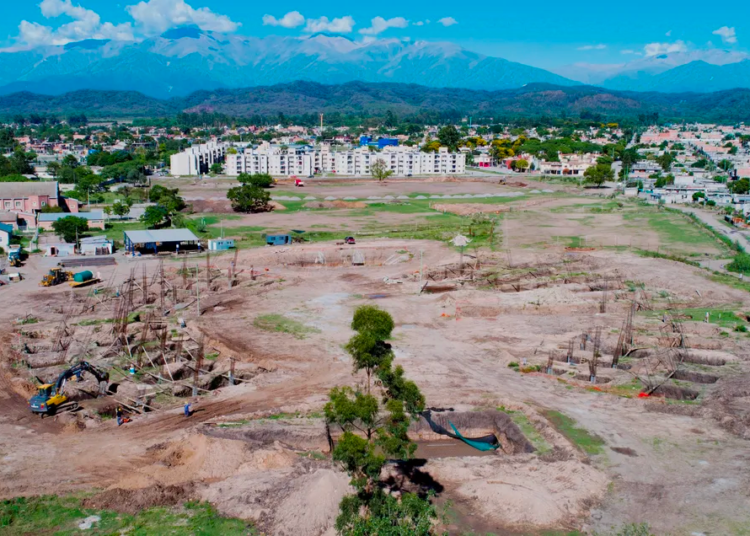 Ciudad Deportiva: avanzan las obras para el estadio flexible