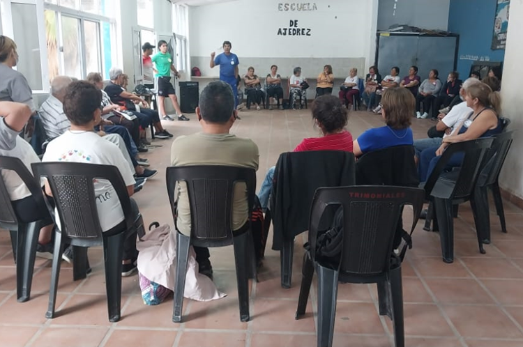 Adultos Mayores comenzaron su colonia de vacaciones