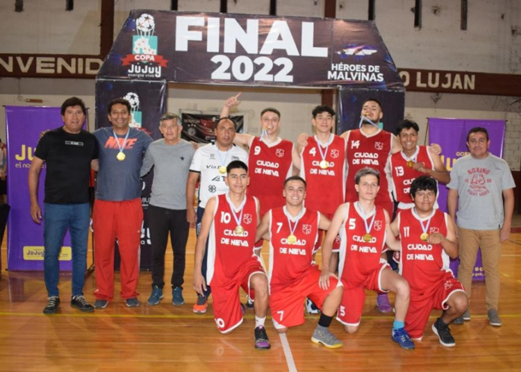 Club Ciudad de Nieva es campeón de la Copa Jujuy en Básquet masculino