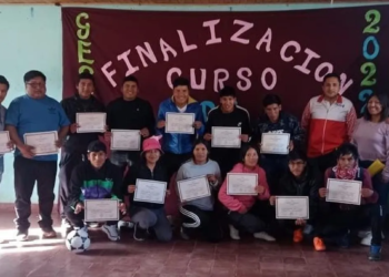 Cochinoca: finalizó curso de arbitraje de fútbol