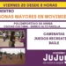 Adultos mayores con actividades en la Ciudad Cultural