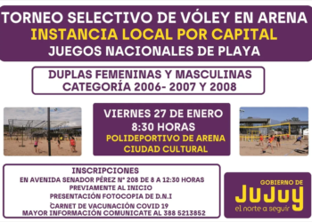 Arranca el Torneo Selectivo de Vóley en arena