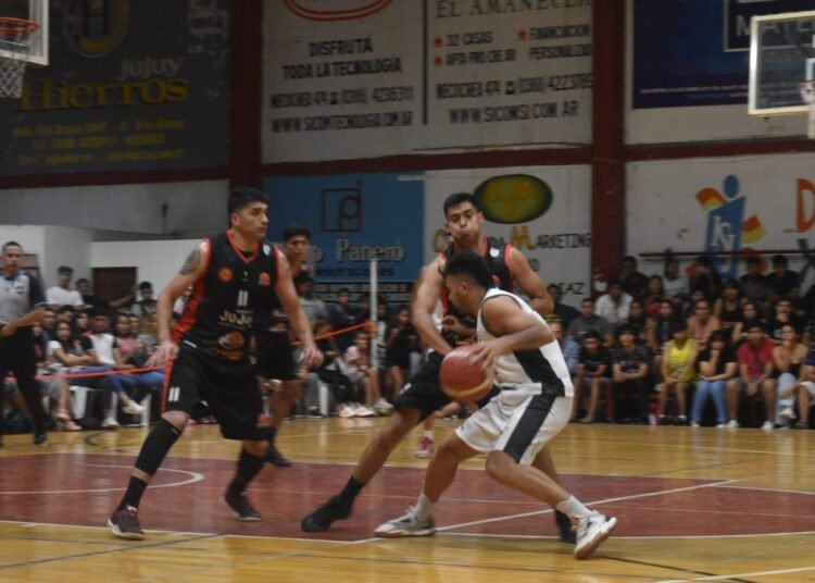 Nueva derrotada ajustada para Jujuy Básquet