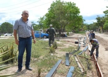 Diez mil metros de cordón cuneta y otras obras para La Nueva Ciudad