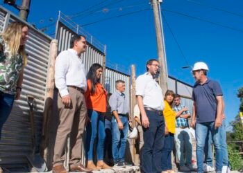 Ediles visitaron la obra del nuevo Ascensor Urbano