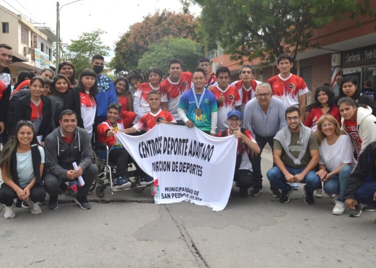 San Pedro realizó el primer «Desfile Deportivo de la Ciudad»