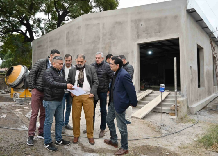 Avanza la construcción de la Escuela Municipal de Box