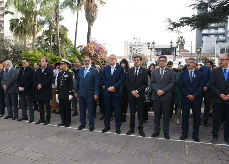 Morales encabezó los actos centrales por el día de la Independencia