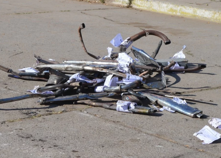 Se destruyeron mas de 30 caños de escapes que no cumple la ordenanza municipal sampedreña