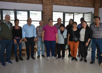 Julio Bravo continúa con obras junto a los centros vecinales