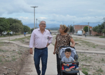 Avanzan las obras en la construcción del Parque Lineal I