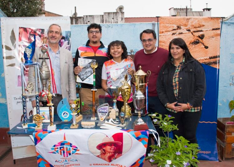 La nadadora jujeña Mara Pachao fue destacada por su actuación internacional
