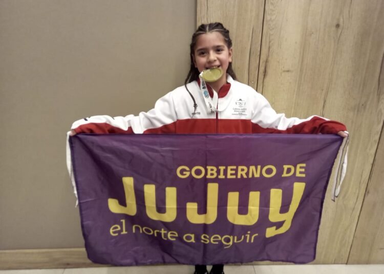 Nuevo oro para Jujuy: Jocelyn Fernández primer puesto en Trampolín