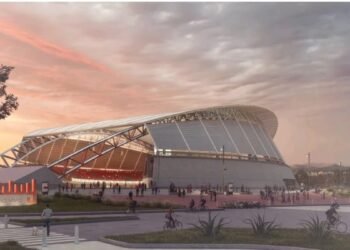 Avanza la obra de la Ciudad Deportiva