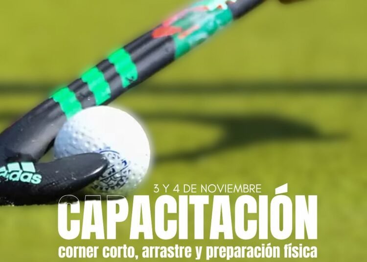Capacitación de hockey en Jujuy: córner corto, arrastre y preparación física
