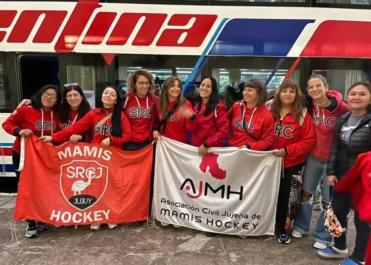 160 jujeñas participaron del 33° Nacional de Mamis Hockey en Entre Ríos