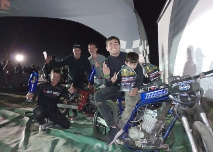 Podios de Julio y Nicolás Moisés en el Nacional de Picadas