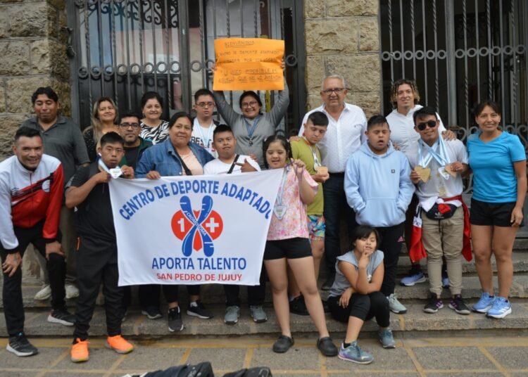 Oros en el nacional de atletismo para atletas con Síndrome de Down
