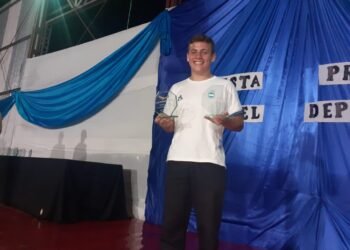 Fiesta Provincial del Deporte: Santiago Ferrari, el destacado del deporte provincial