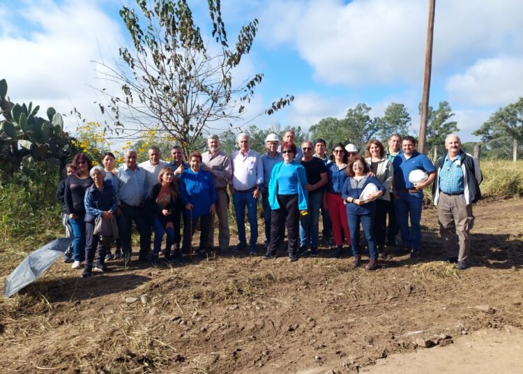 Agua Potable inició la histórica obra de provisión de agua para El Ceibal