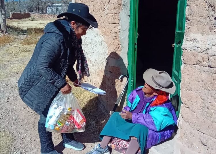 «Comer en Casa»: en Yavi se completó otro operativo de Asistencia Alimentaria
