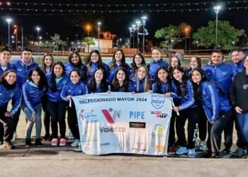 El Seleccionado de hockey mayores damas en Corrientes