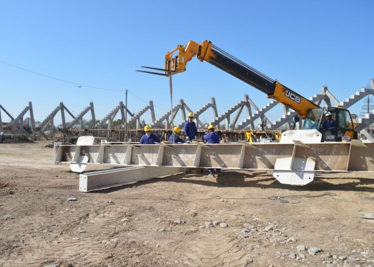 Avanza la obra de la Ciudad Deportiva en Alto Comedero