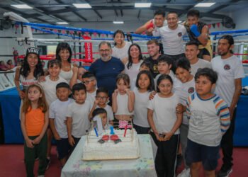 La Escuela Municipal de Box “Pumita Crabajal” celebró su 1° aniversario
