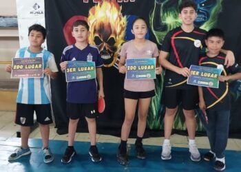 Maciel Farfán ganó la fecha del circuito de tenis de mesa