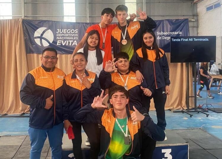 Jujuy de oro: gran participación de la provincia en los Evita