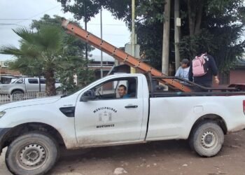 Inmediato accionar del Intendente Luciano Moreira luego del temporal