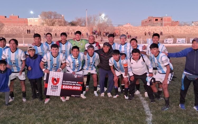 La Academia de la Puna no afloja: Racing Ojo de Agua a cuartos de la Copa Jujuy