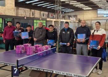 Perico abrió la segunda etapa del Circuito Provincial de Tenis de Mesa