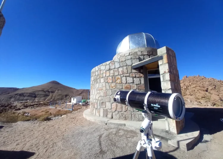 Con el Centro de Observación Astronómica, la Puna se fortalece como destino turístico y educativo