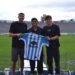 Cachi, Gallardo y Paradela firmaron contrato con Gimnasia