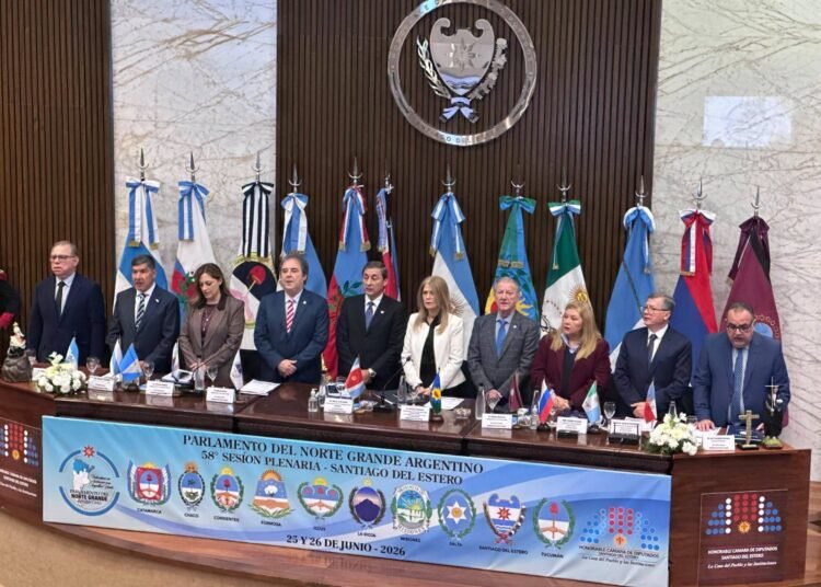El Parlamento del Norte Grande sesionó en Santiago del Estero y fijó su próximo encuentro en La Rioja