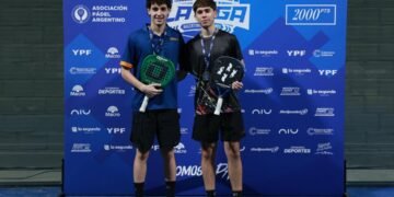 Gian Luca Poccioni gritó campeón y llevó a Jujuy a lo más alto del pádel nacional