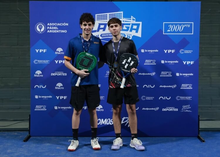 Gian Luca Poccioni gritó campeón y llevó a Jujuy a lo más alto del pádel nacional