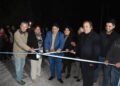 Monterrico inauguró la extensión del alumbrado público sobre las rutas provinciales 44 y 58