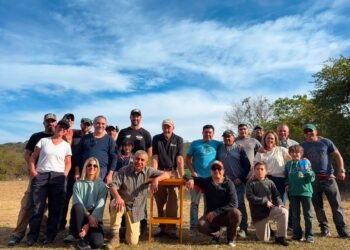 Franco Facetti fue protagonista en la prueba de tiro dinámico con carabina 22