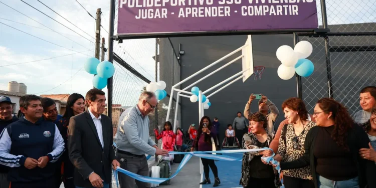 San Pedrito ya cuenta con un polideportivo inclusivo