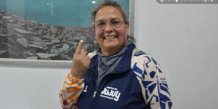 Lidia Zalazar le dio a Jujuy su primera medalla de oro en los Juegos Nacionales de Adultos Mayores