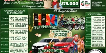 El Círculo de Periodistas Deportivos de Jujuy vende el Mini Bingo del Chacarero para sostener su sede